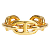 エルメス シェーヌダンクル スカーフリング ゴールド メッキ レディース HERMES 【中古】